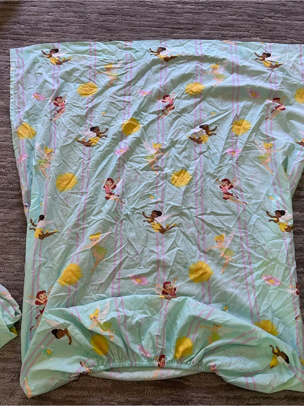 Y2K Disney Fairies Toddler Bedding Set